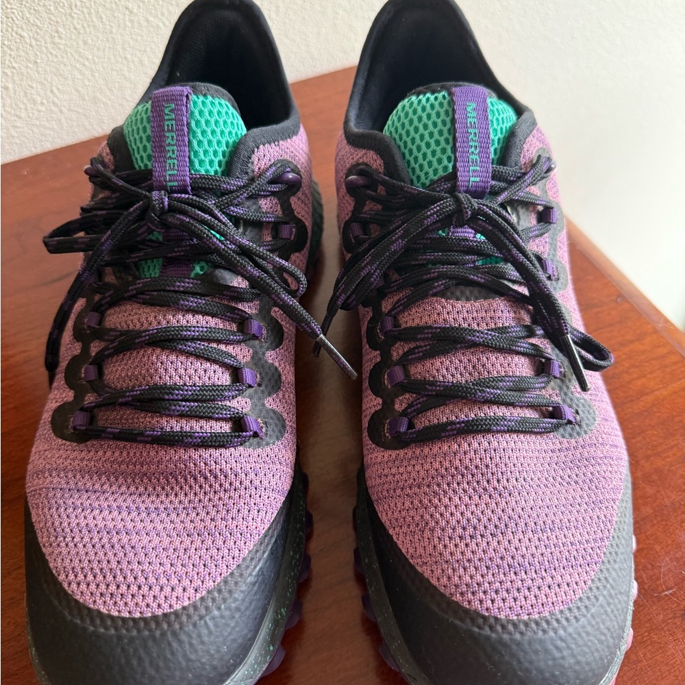 Merrell Women's Black and Purple Athletic Shoes